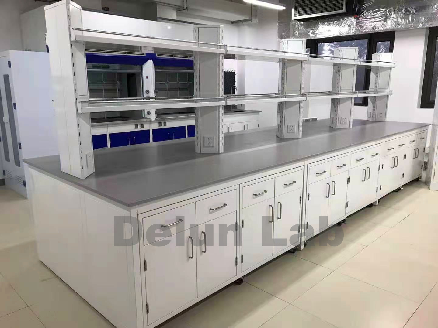 全钢框架移动柜中台